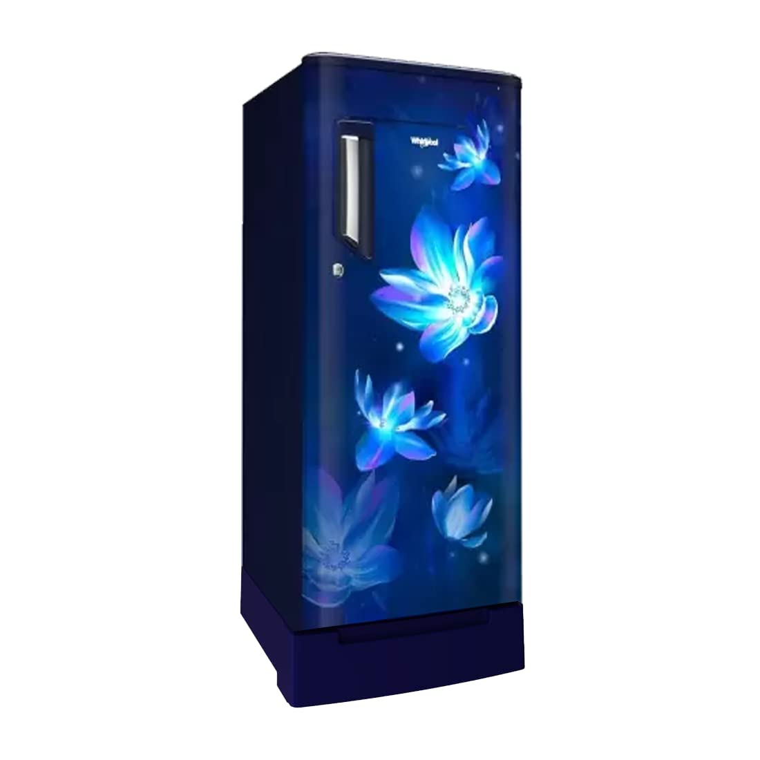 Whirlpool 200 L 3 Star Direct-Cool Single Door Refrigerator (215 IMPC ROY 3S SAPPHIRE FLOWER RAIN, Blue) - Image 3