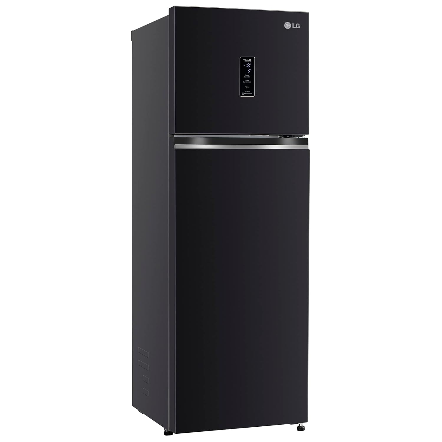 LG 246 L 3 Star Smart Inverter Wi-Fi Frost-Free Double Door Refrigerator (GL-T262TESX, Ebony Sheen, Door Cooling+ & Convertible, Gross Volume -263L) - Image 5